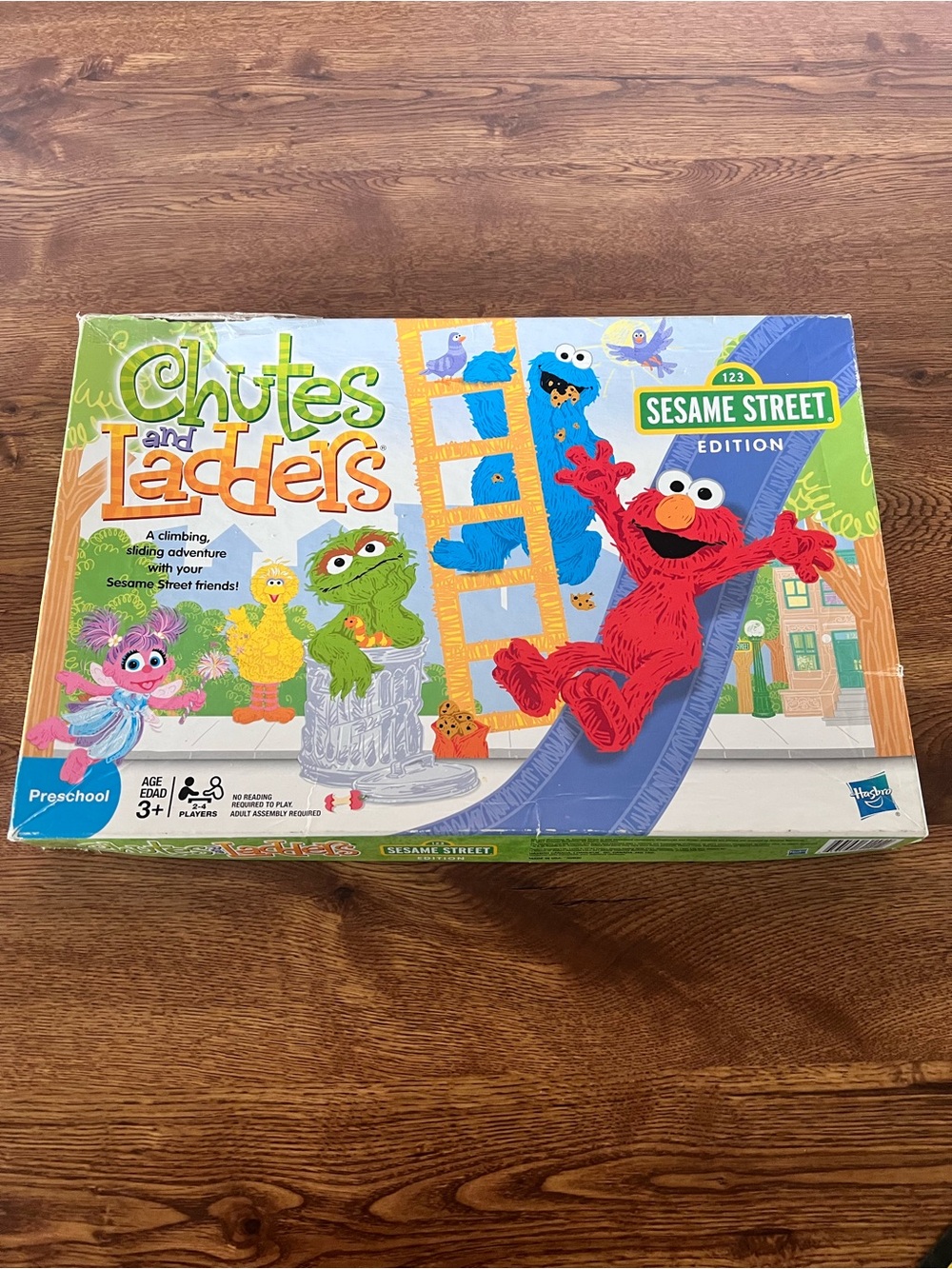 Kids Sesame Street Chutes and Ladders Board Game